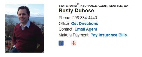 Rusty Dubose Seattle State Farm